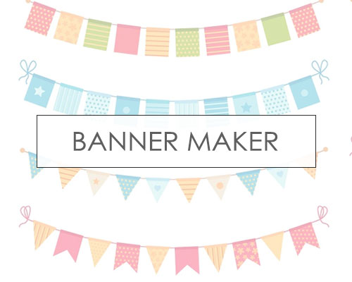 printable bunting banner maker