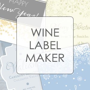 wine bottle label maker