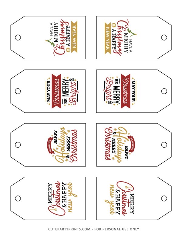 Christmas Gift Tags