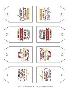 Christmas Gift Tags