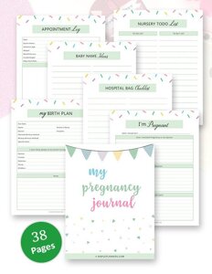 Free Printable Pregnancy Journal