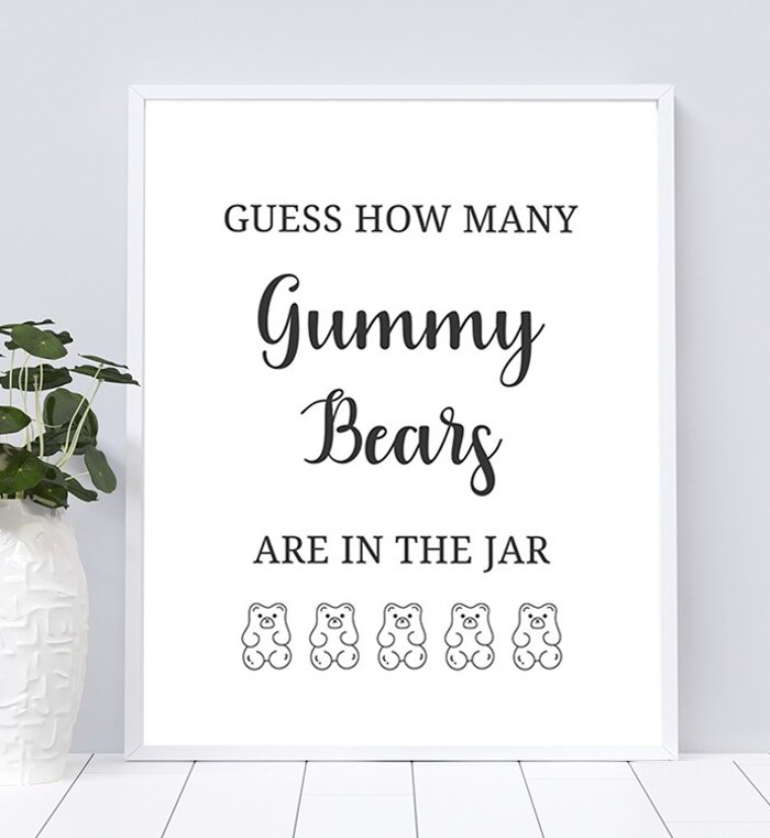 Guess How Many Gummy Bears are in the Jar