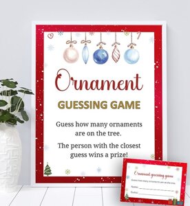 Ornament Guessing Game