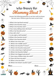 Halloween Who knows the Mommy best