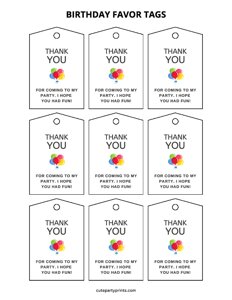 Favor Tags
