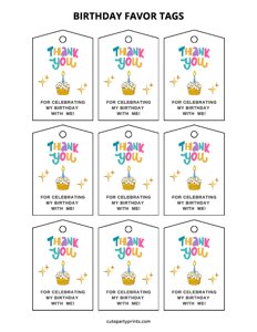 Favor Tags