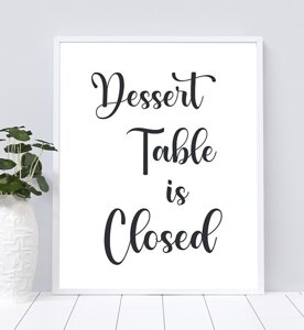 Table Signs