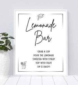 Lemonade Bar Sign