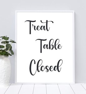 Table Signs