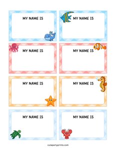 Name Tags