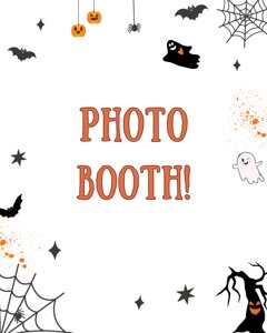 Halloween Photo Booth Sign