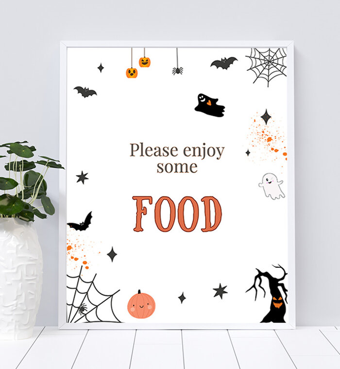 Halloween Please Enjoy Some Food