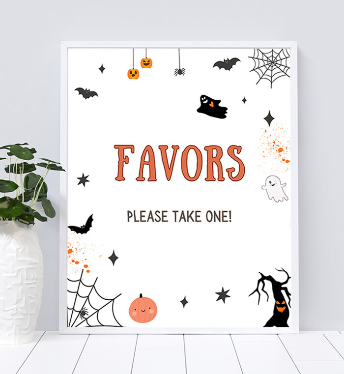 Halloween Favors Please Take One