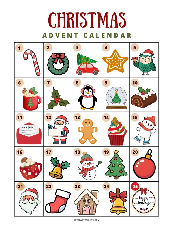 Christmas Advent Calendar