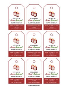 You are so Scent-Sational Gift Tags