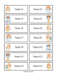 Name Tags