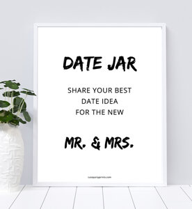 Date Jar Sign