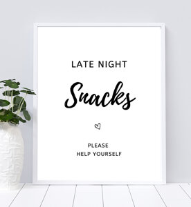 Table Signs