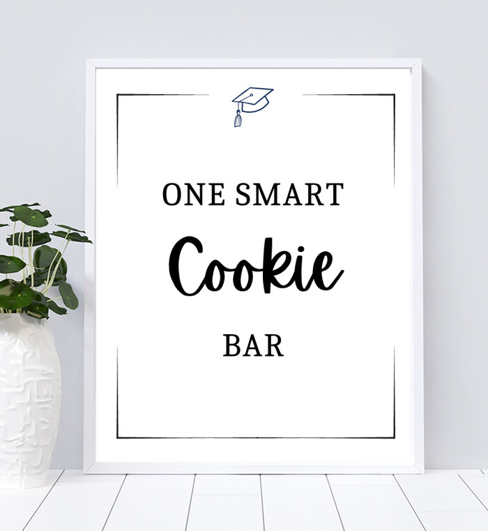 Graduation Cookie Bar Sign