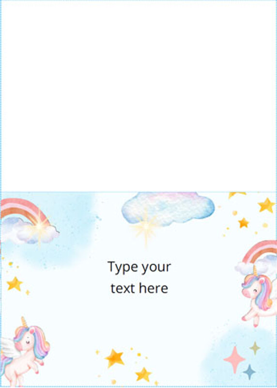 Printable Unicorn Food Labels