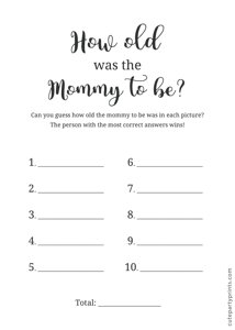 How Old Was the Mom-to-Be?
