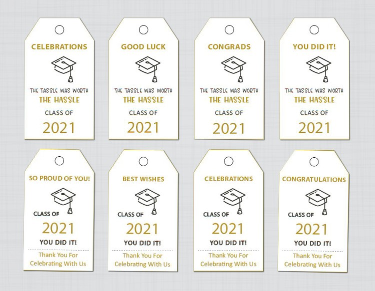Free Printable Graduation Gift Tags Free Printable Graduation Gift Tags