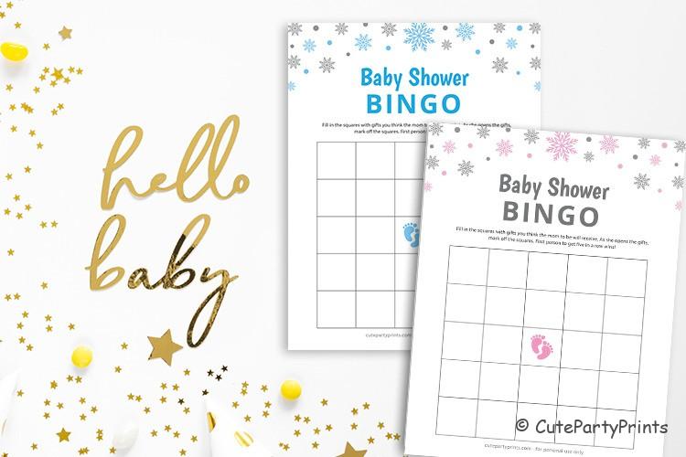 Printable Baby Bingo