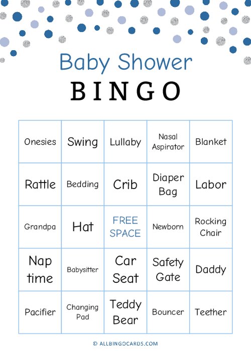 Make your own Bingo Cards