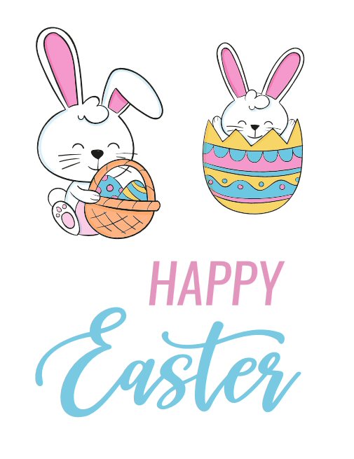 Printable Happy Easter Cards