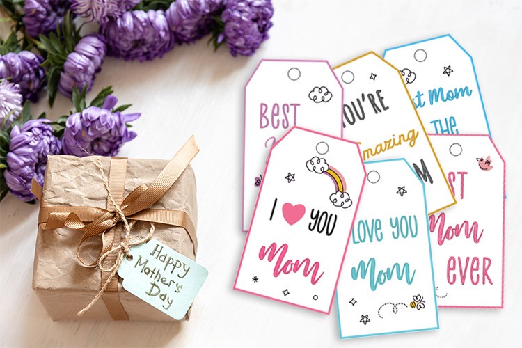 Printable Mother's Day Gift Tags