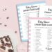 Candy Bar Match up Baby Shower Game